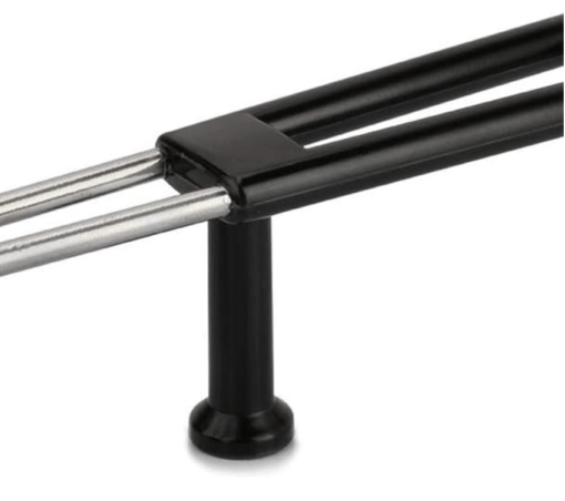 Prestige Aluminium Hard Anodised Tadka Pan, 10 cm, Black - Image 3